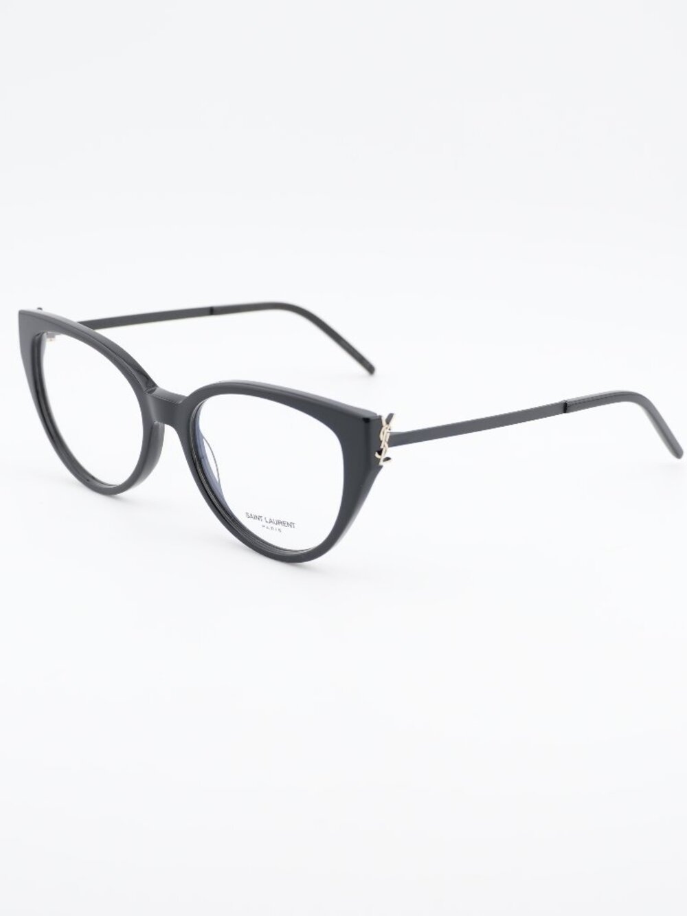 Saint Laurent SLM48_A 002 Eyeglasses Black 52mm Cat Eye Frame